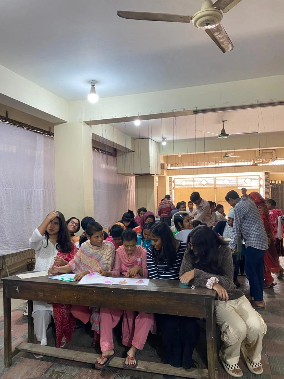 Inclusive Art Celebration - Crowded Activity