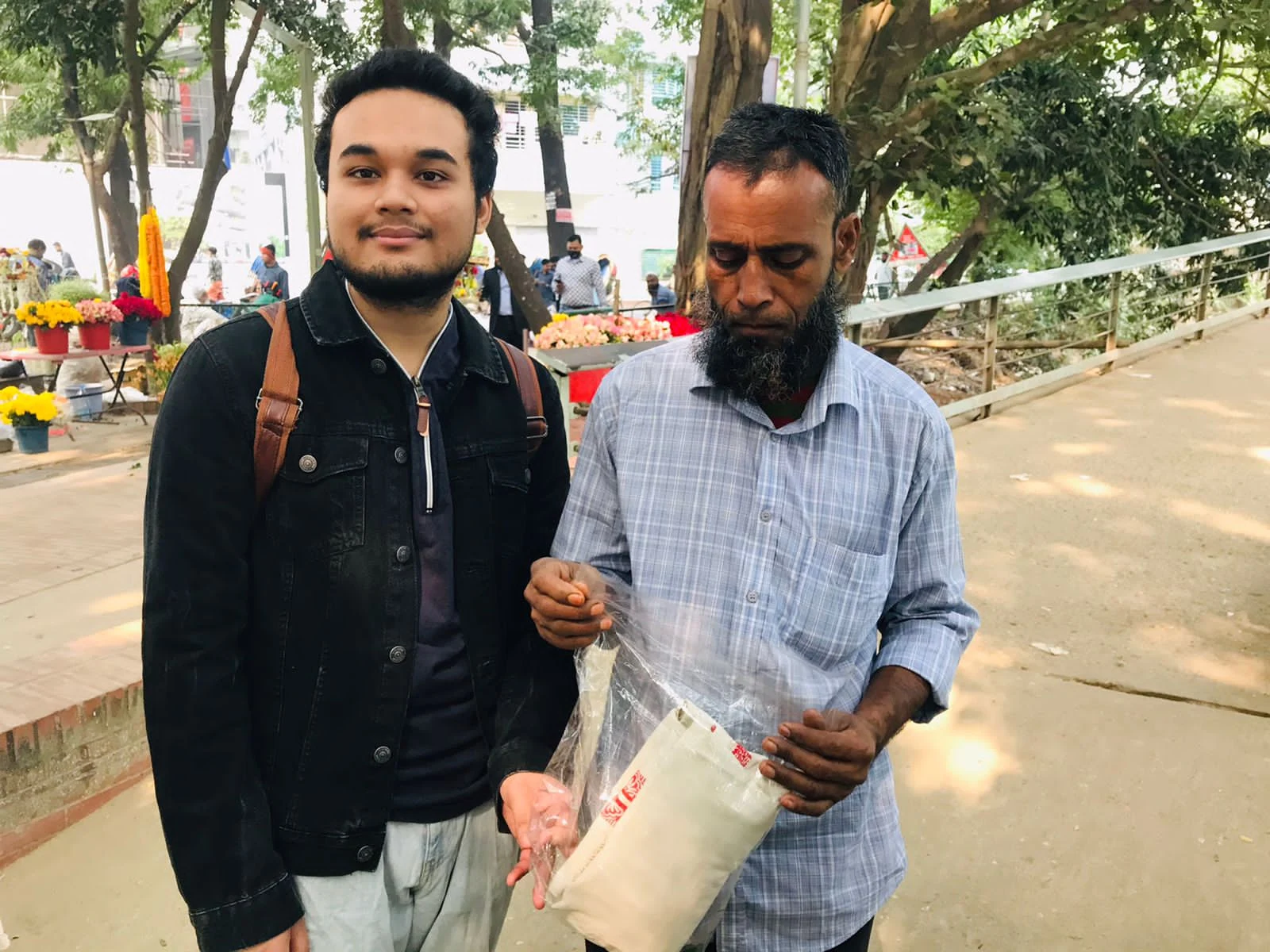Winter Clothes Distribution - Food and Rice