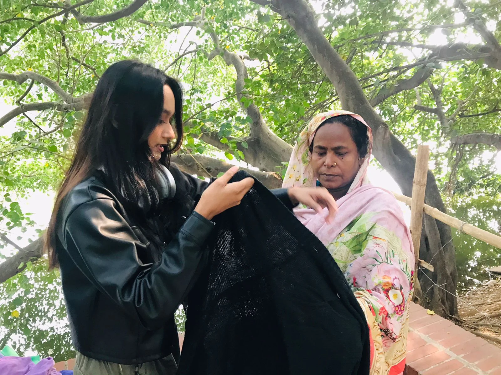Winter Clothes Distribution - Outdoor Fitting