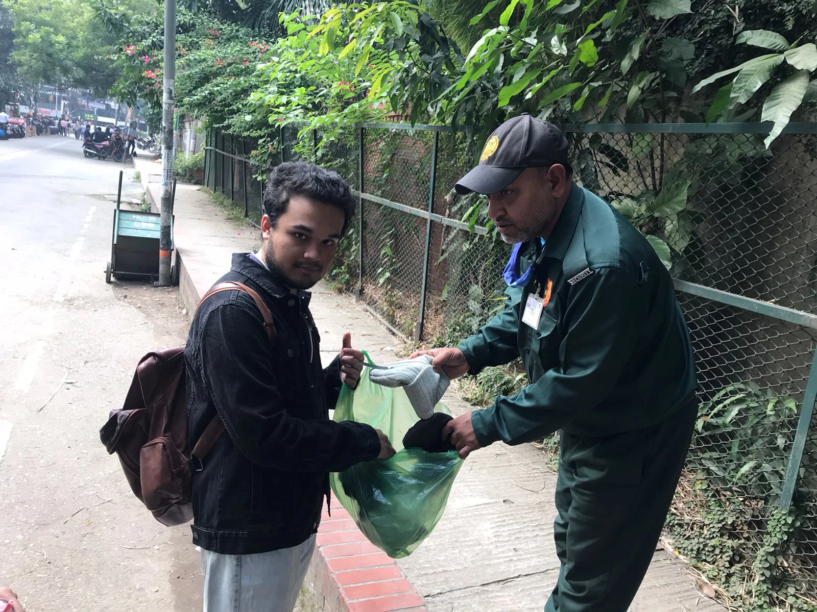 Winter Clothes Distribution - Street Worker Recipient