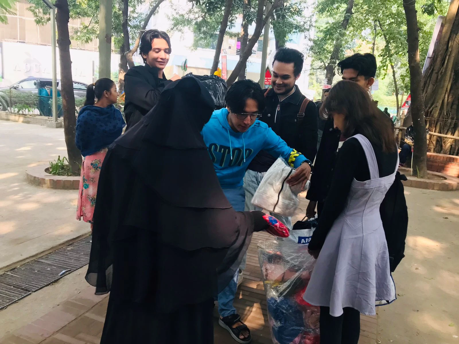 Winter Clothes Distribution - Volunteer Group