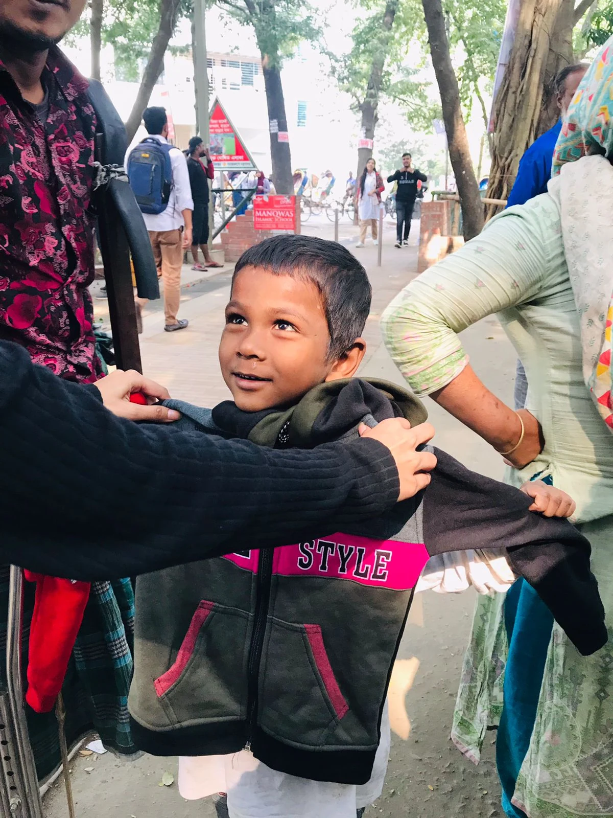 Winter Clothes Outdoor Child Fitting